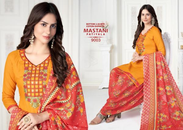 Mastani Patiyala 9 Cotton Dress Material Collection